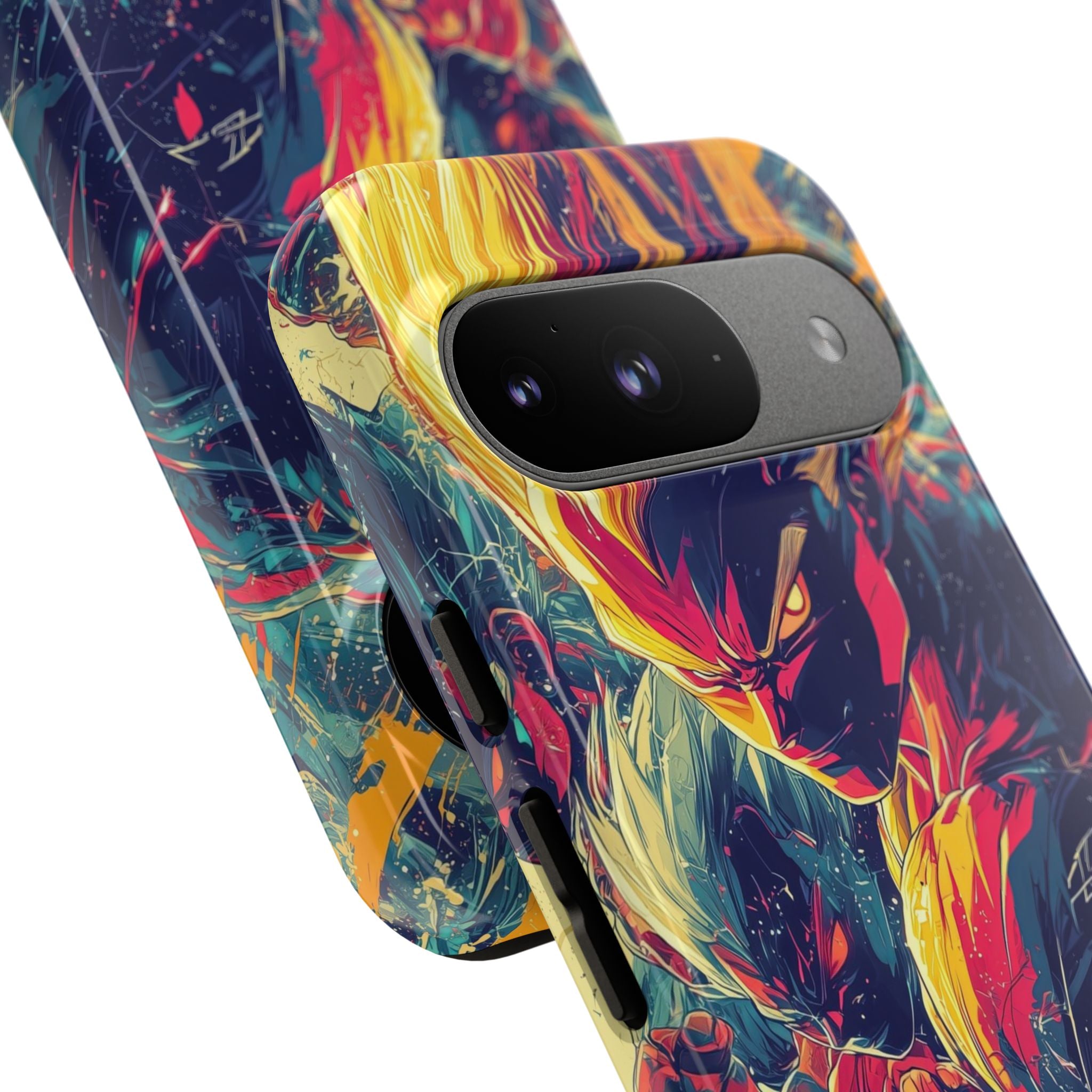 Yellow Fury Google Pixel 9 Case - Tough