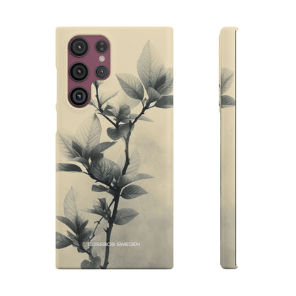 Beige Branch Art - Slim Samsung S22 Phone Case