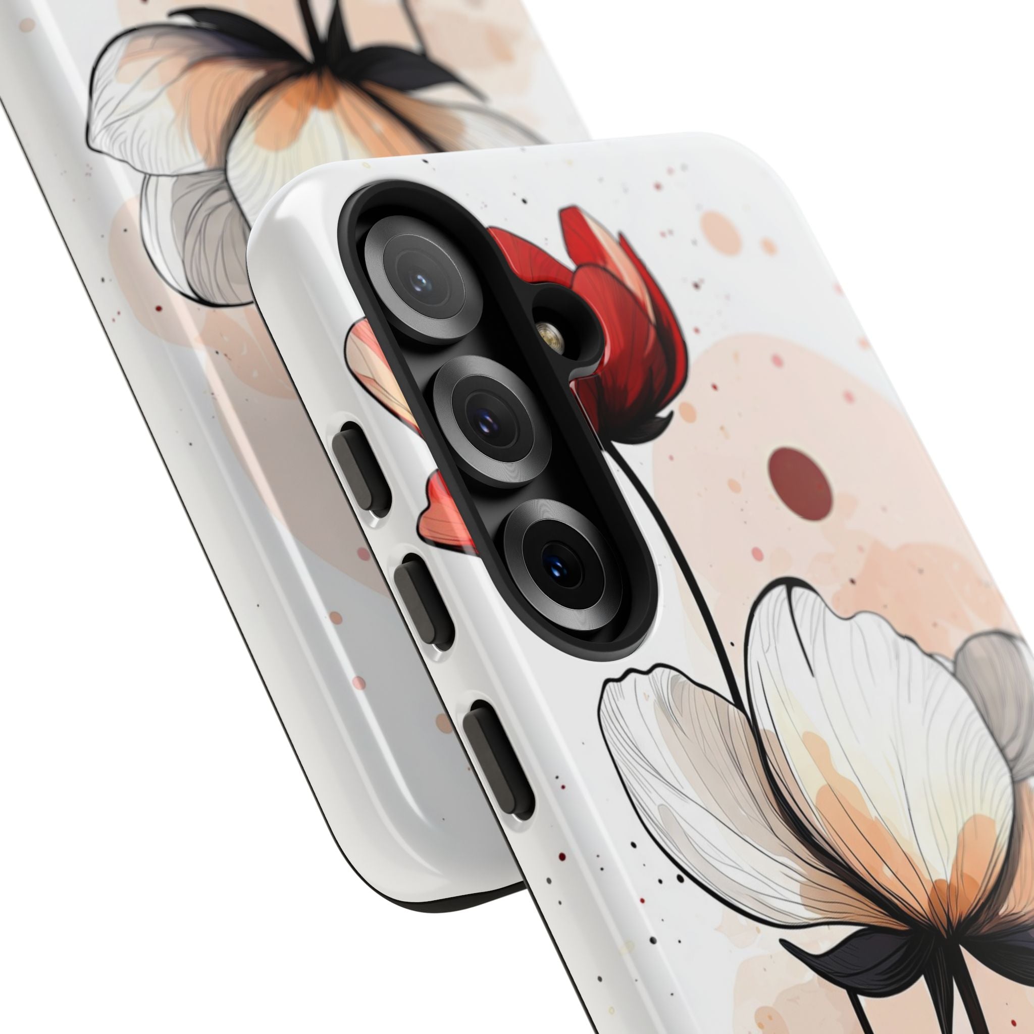 Vibrant Floral Elegance - Samsung Case