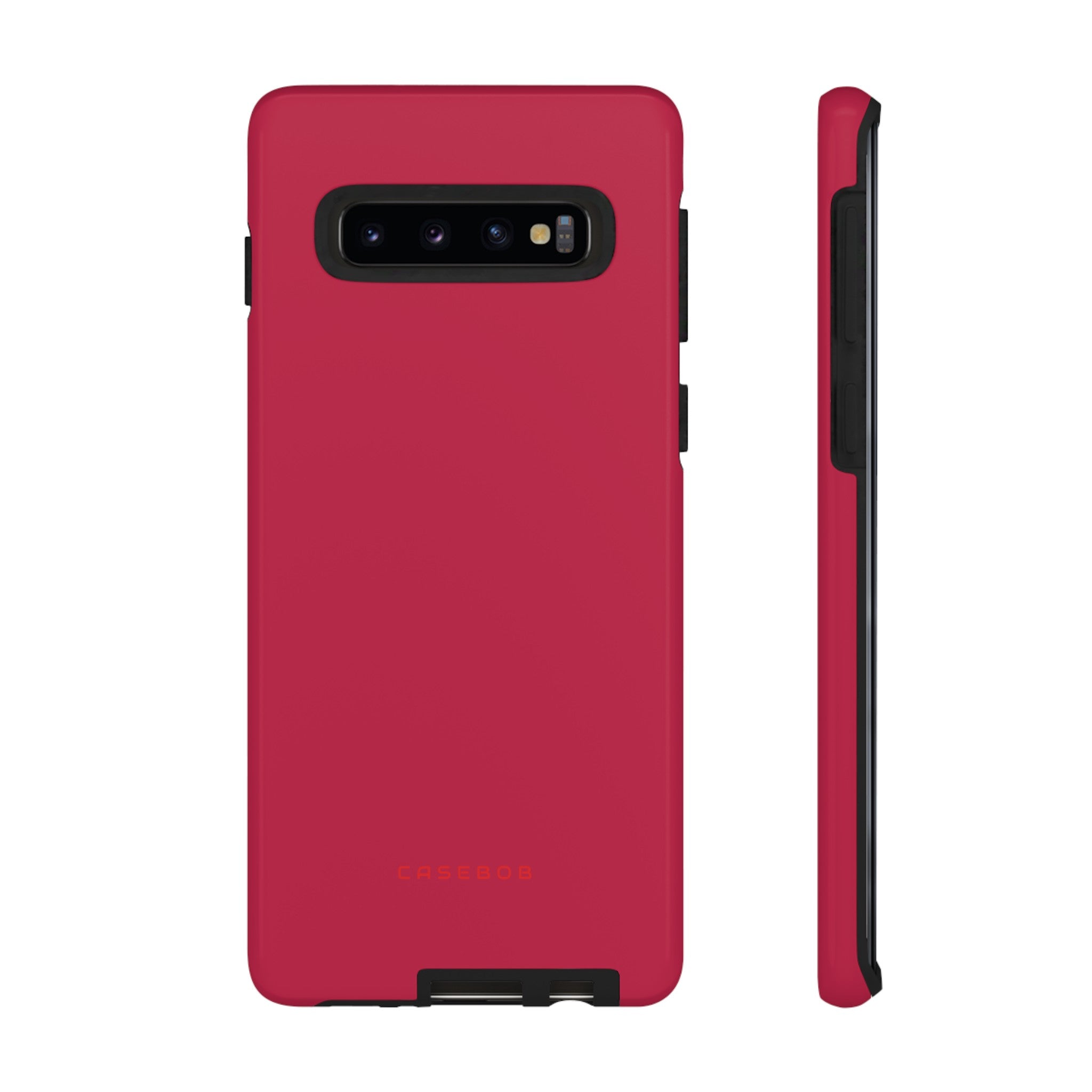 Bright Red Maroon - Protective Phone Case