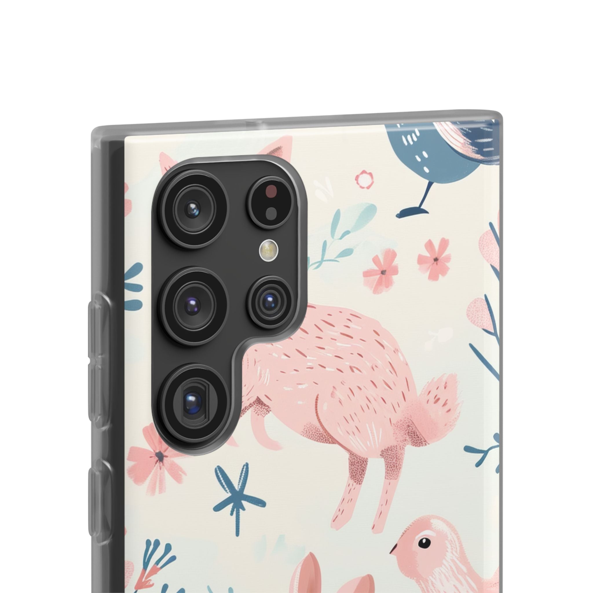 Pastel Whimsical Nature - Flexi Samsung S22 Phone Case