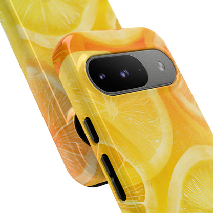 Citrus Splash Burst Google Pixel 9 - Tough