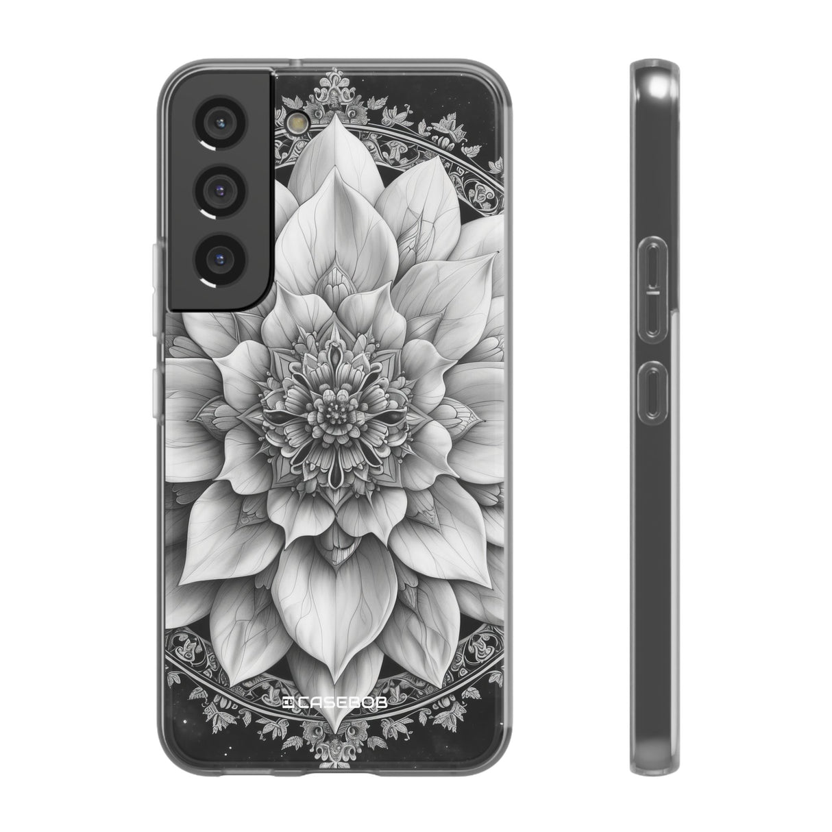 Himmlische Mandala-Harmonie | Flexible Handyhülle für Samsung Galaxy