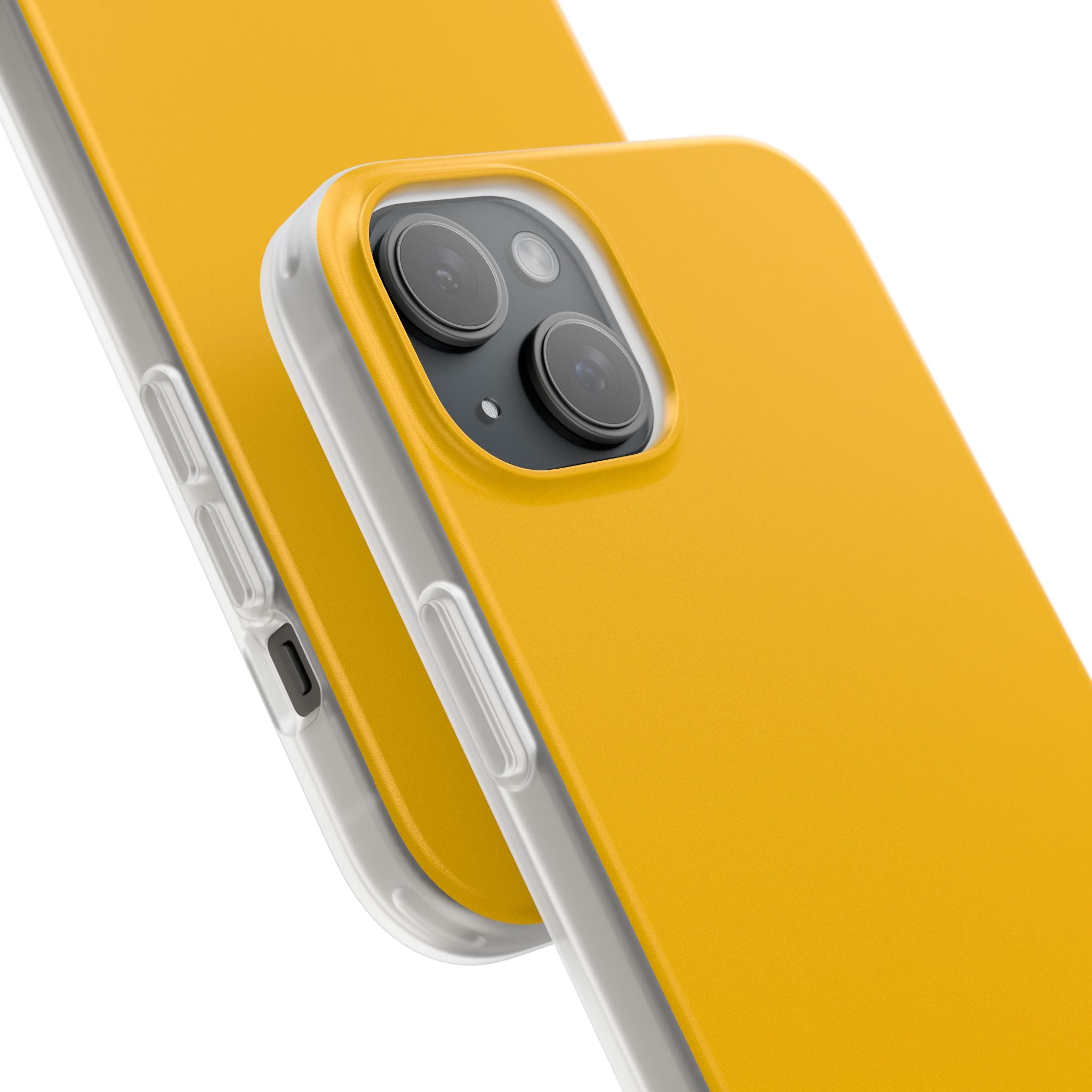 Amber Yellow - Flexi iPhone 15 Phone Case