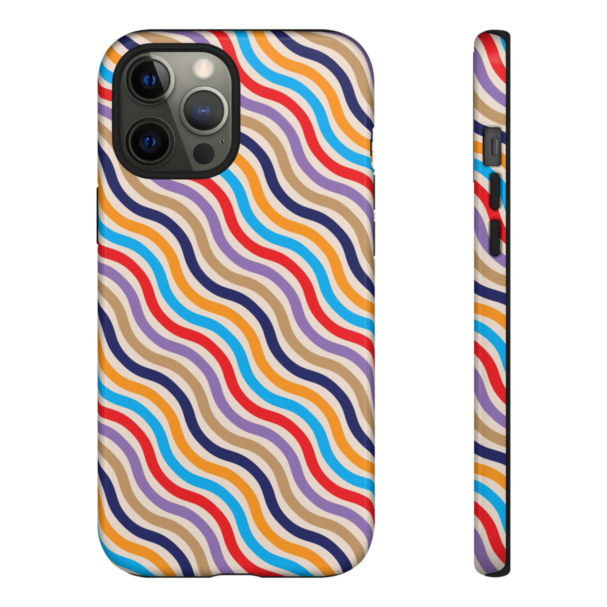 Thin wave Line - Protective Phone Case