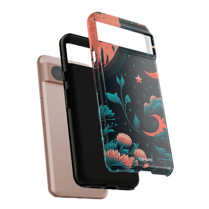 Cosmic Floral Dreams - Google Pixel Case