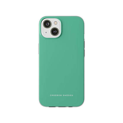 Medium Aquamarine iPhone 14 - Flexi Phone Case