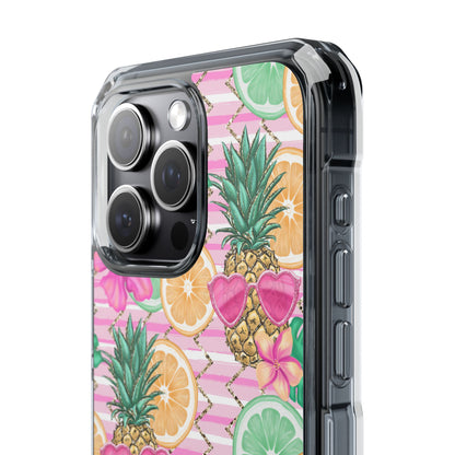 Tropical Fruits Dance iPhone Case - Impact