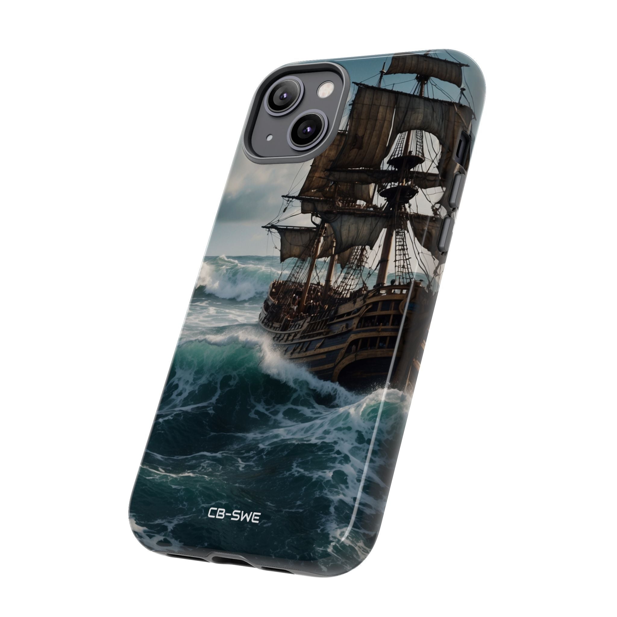 Ship Faces Waves - iPhone Case
