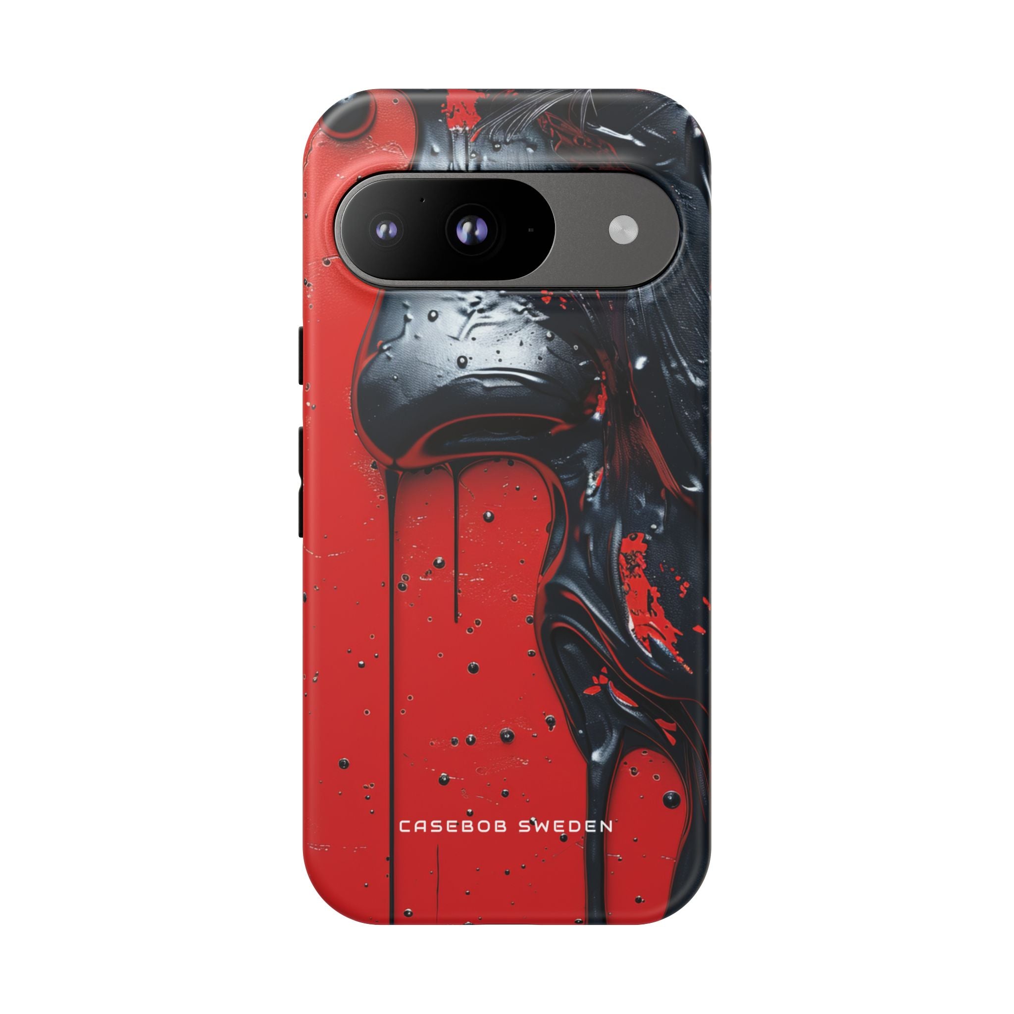 Chaotic Red Surge Google Pixel 9 - Tough Phone Case