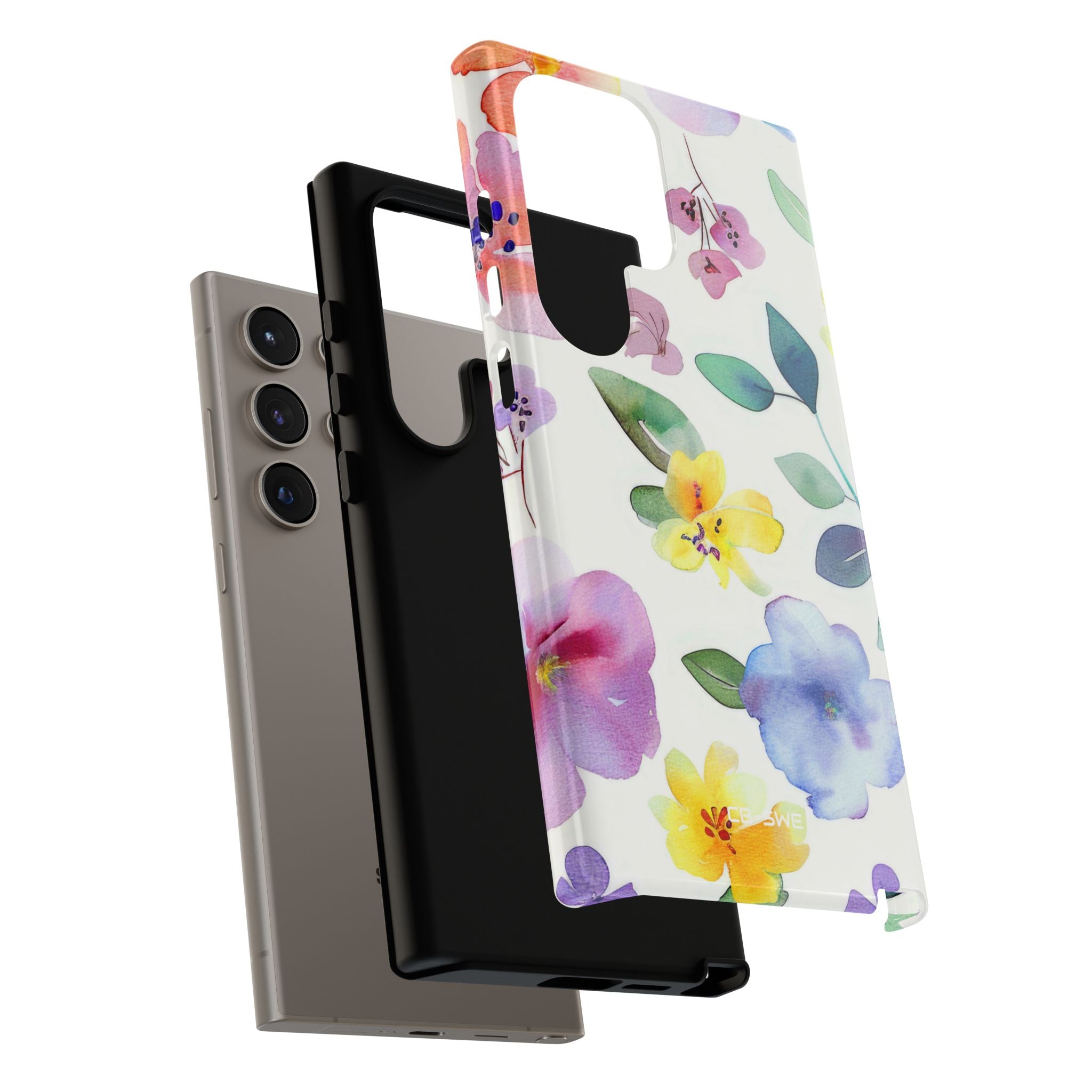 Whimsical Watercolor Florals - Samsung Case