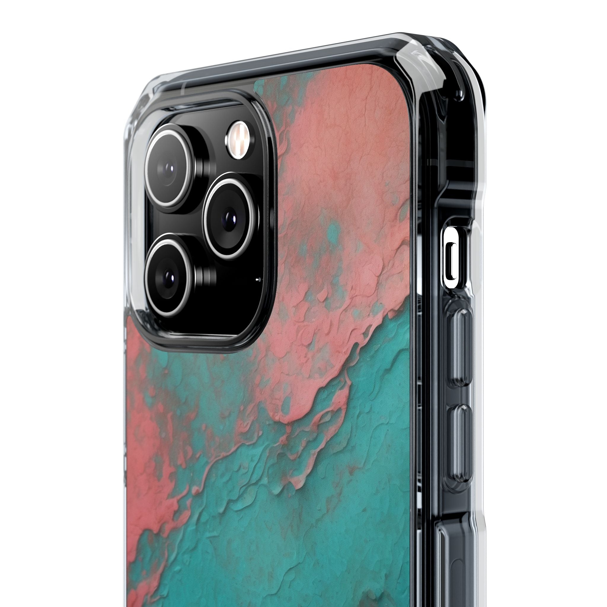 Turquoise Waves Dance iPhone Case - Impact