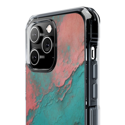 Turquoise Waves Dance iPhone Case - Impact