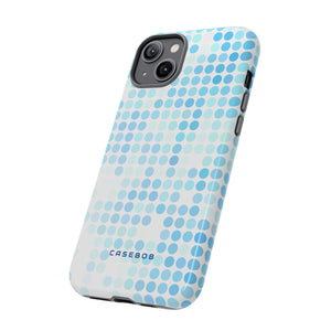 Blue Pixels - Protective Phone Case