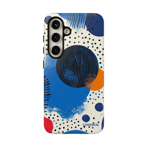 Blue Tranquil Geometry - Protective Phone Case