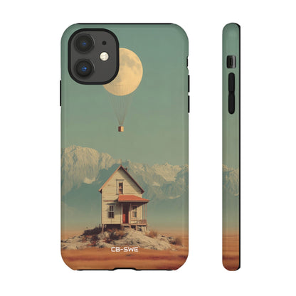 Moon Hovers Low - iPhone Case