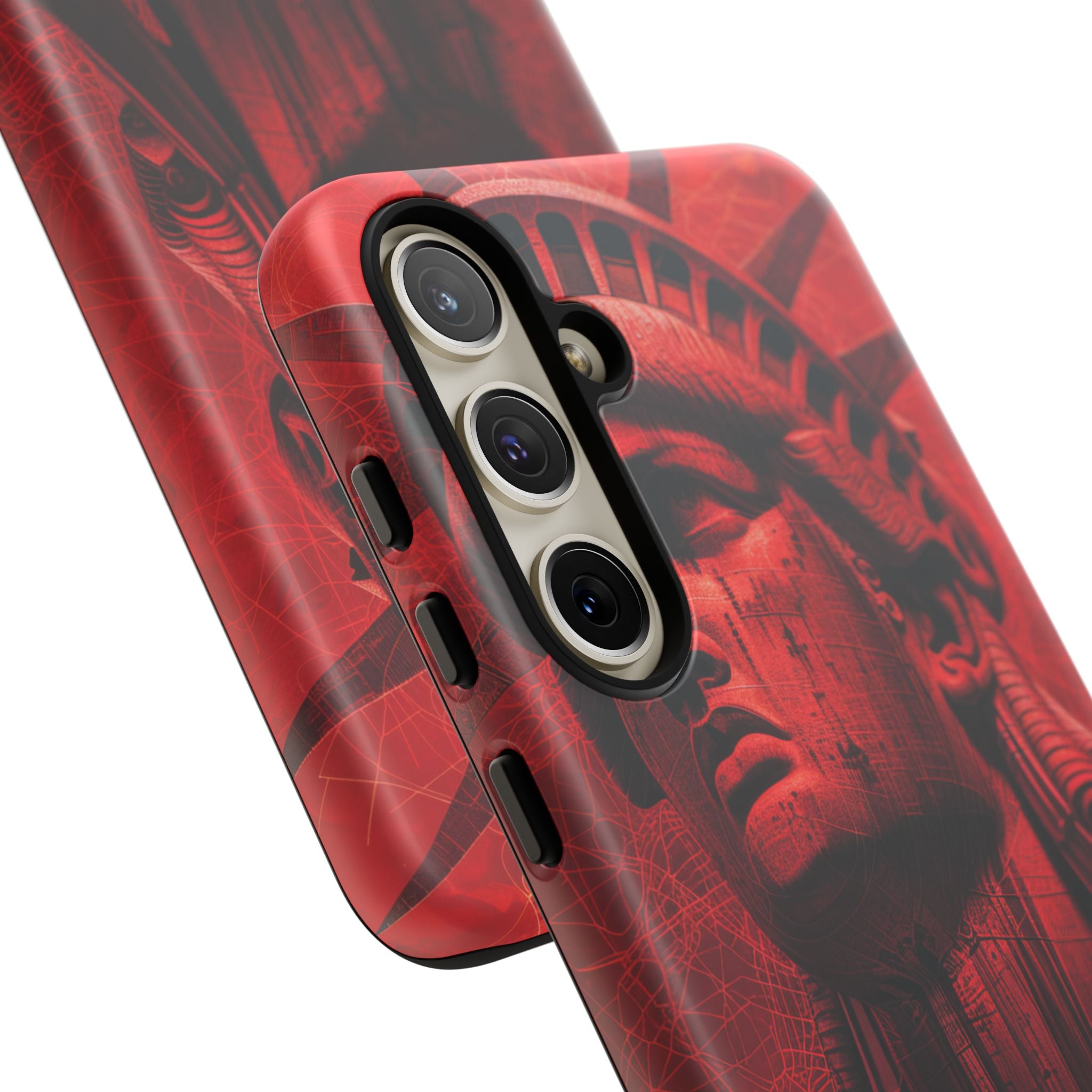 Zen Red Liberty Vision Samsung S24 - Tough Phone Case