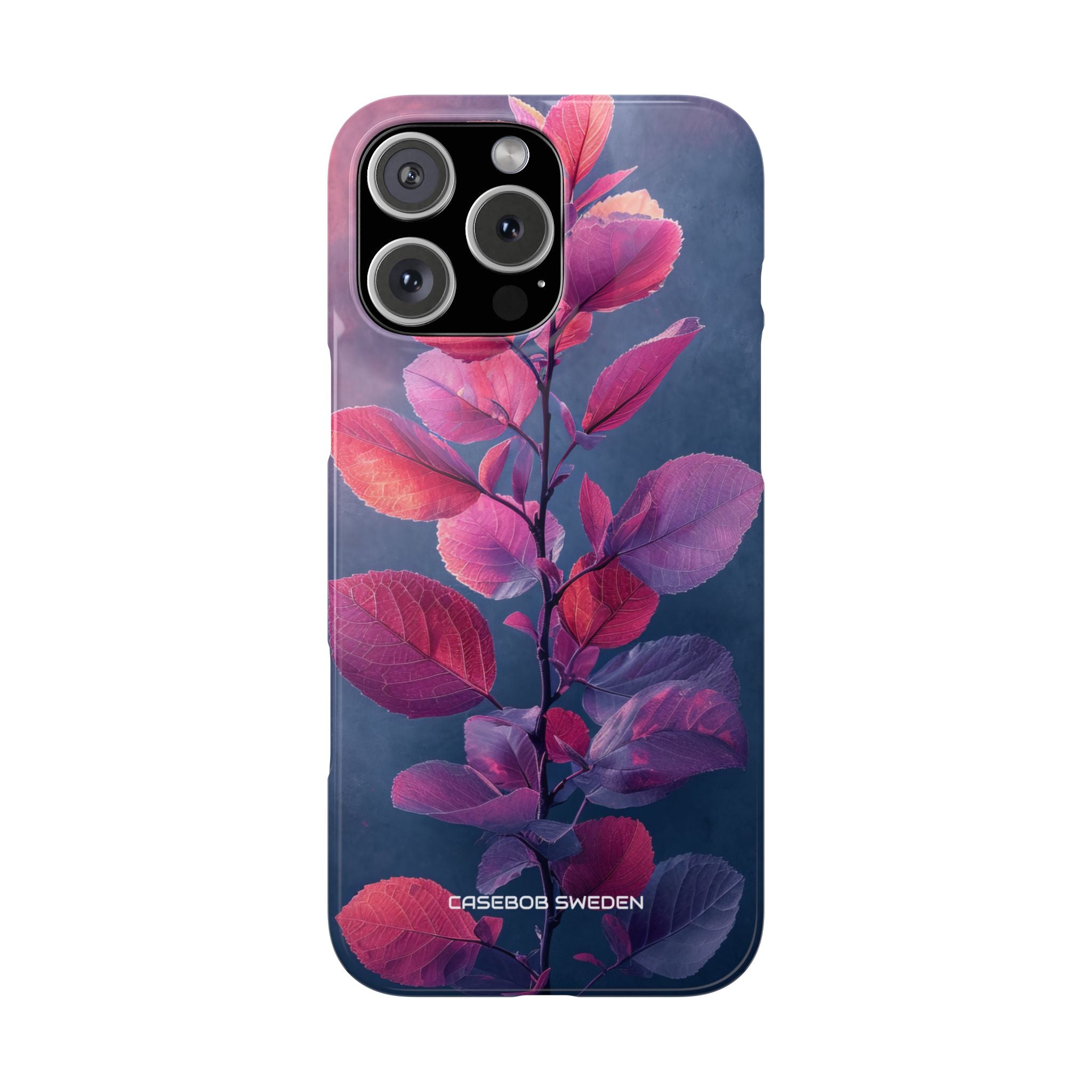 Pink Blue Nature - Slim iPhone 16 Phone Case