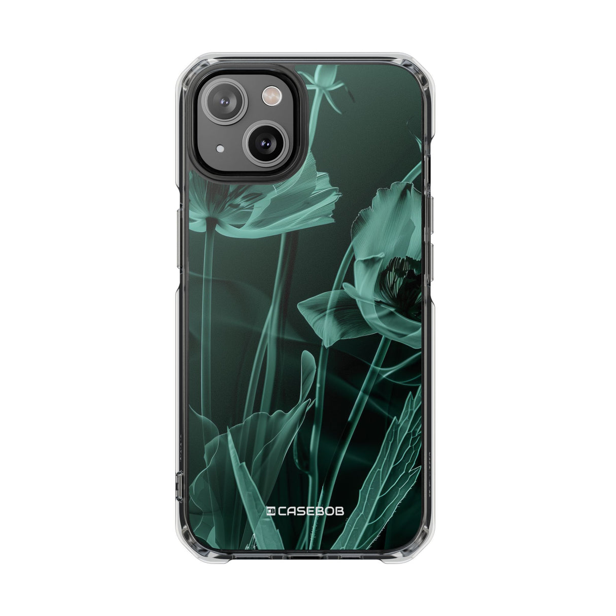 Botanical Transparency - Phone Case for iPhone (Clear Impact - Magnetic)