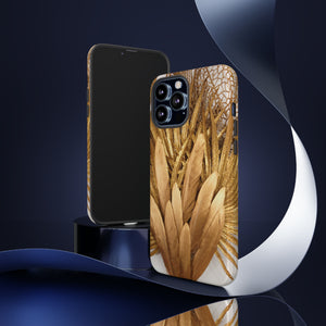 Gold Feather - Protective Phone Case