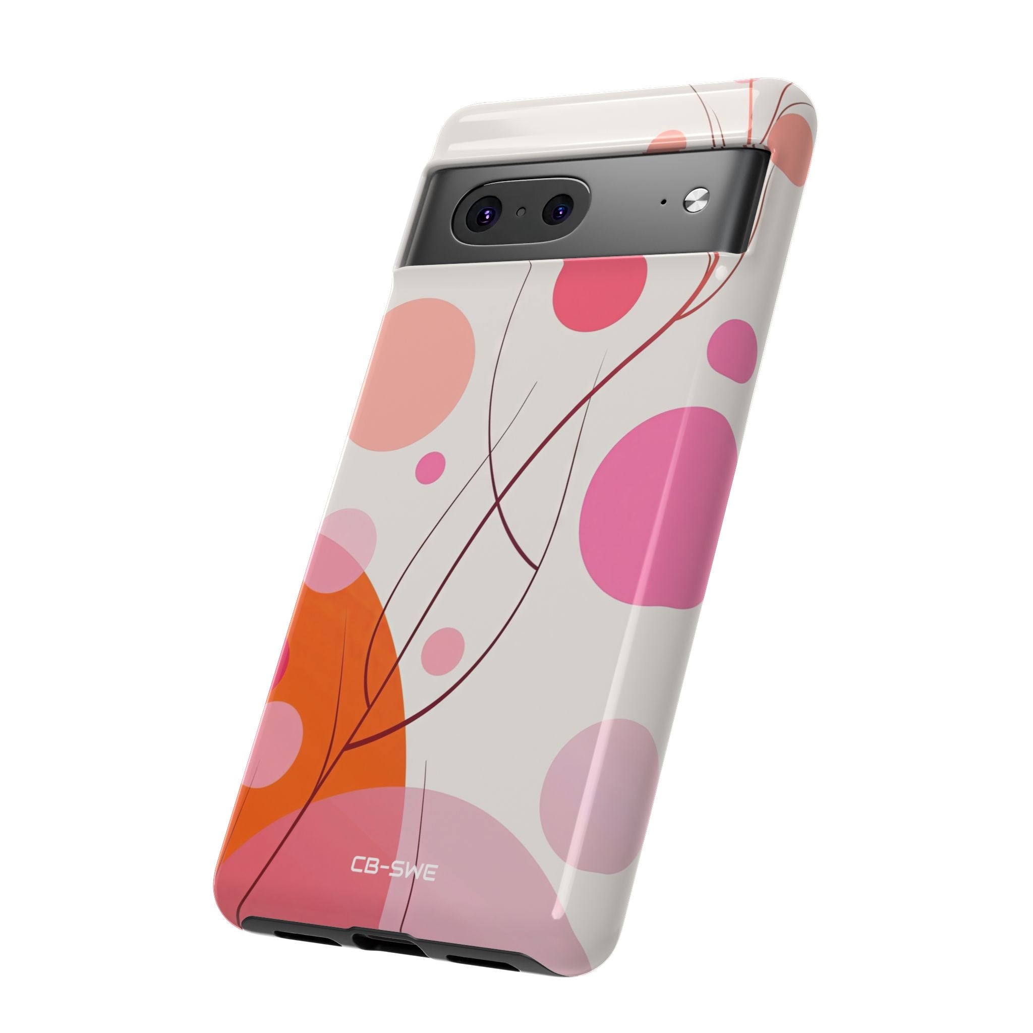 Circles Embrace Lines - Google Pixel Case
