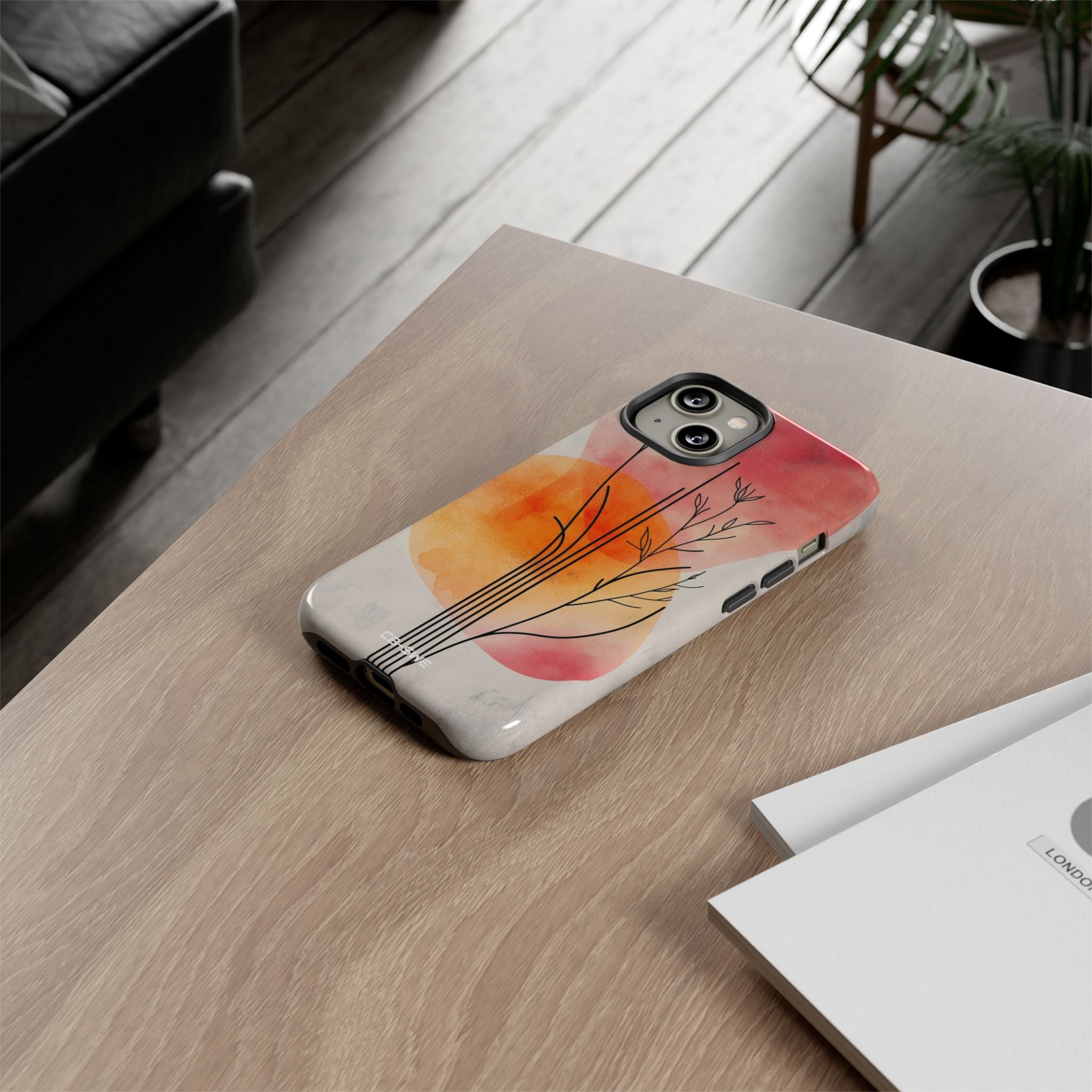 Leaves Dance Gently - iPhone Case