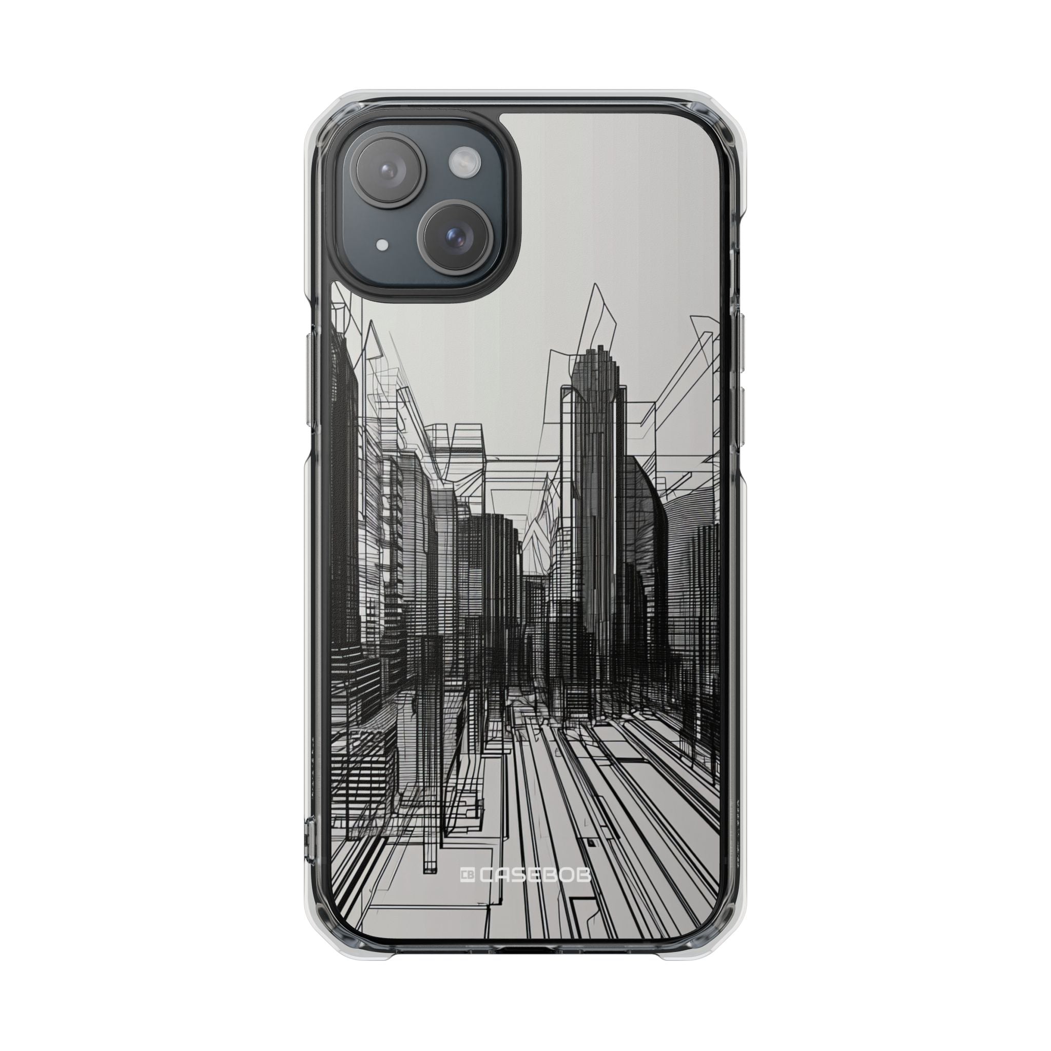 Urban Wireframe - Phone Case for iPhone