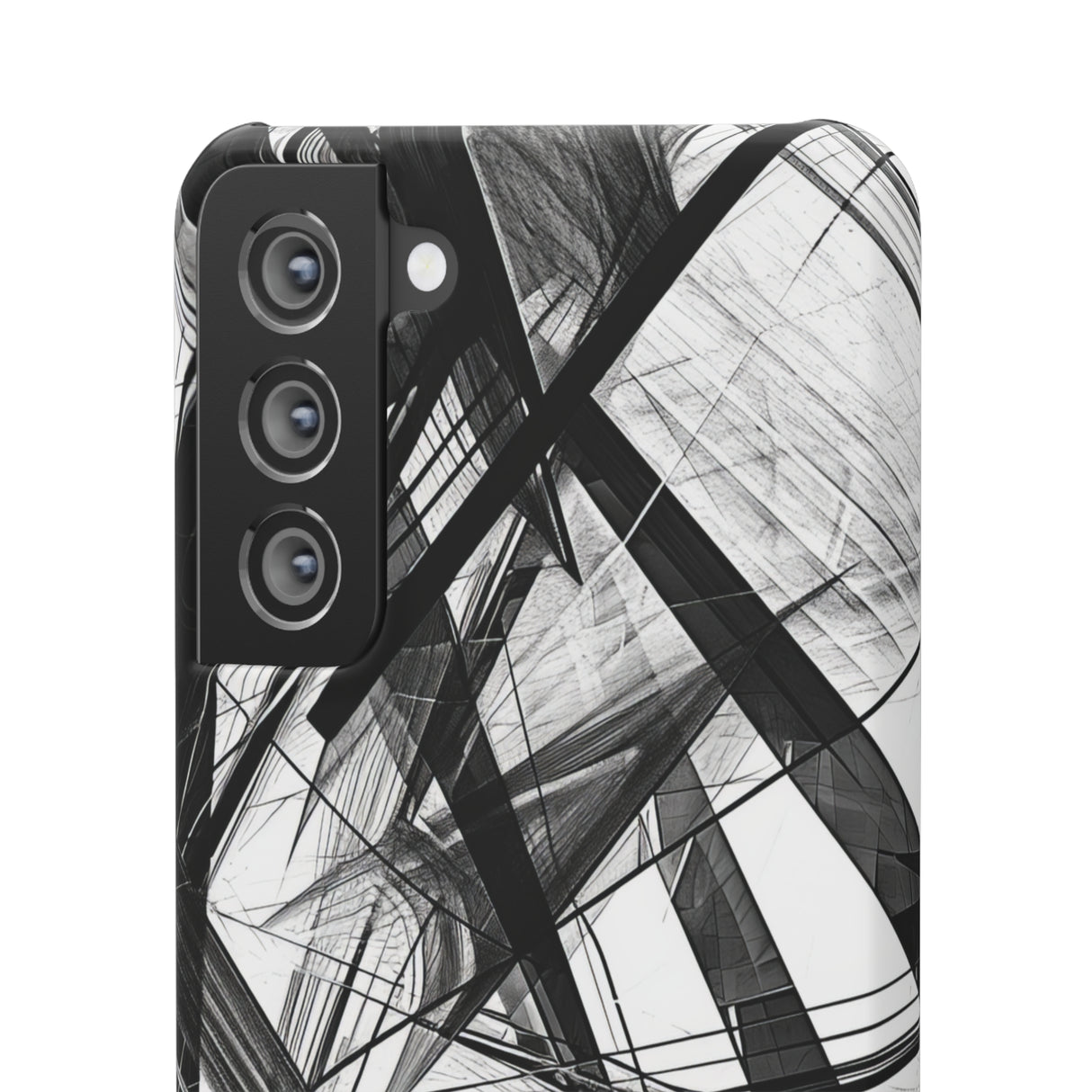 Monochrome Chaos | Slim Phone Case for Samsung