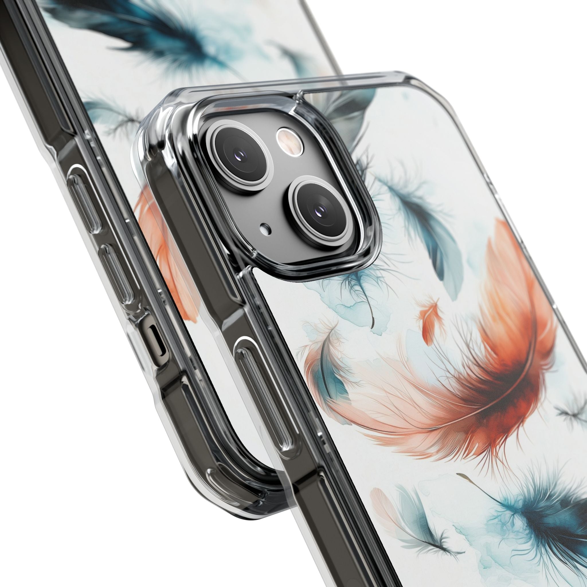 Feathers Drift Softly iPhone Case - Impact