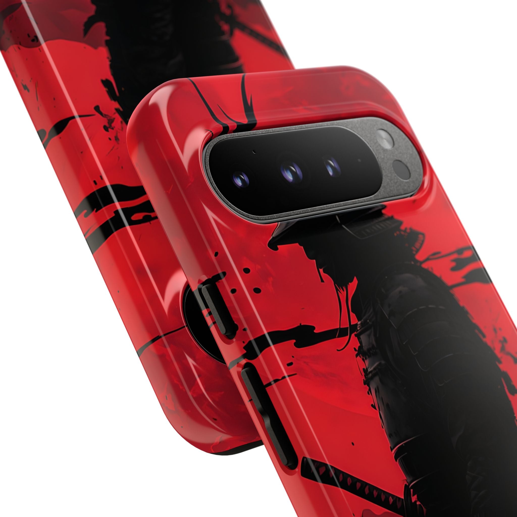 Red Samurai Shadow - Google Pixel Case