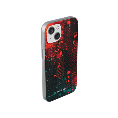 Grid Fusion iPhone 14 Case - Soft