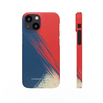 Vintage Brushstroke Harmony iPhone 13 - Slim Phone Case