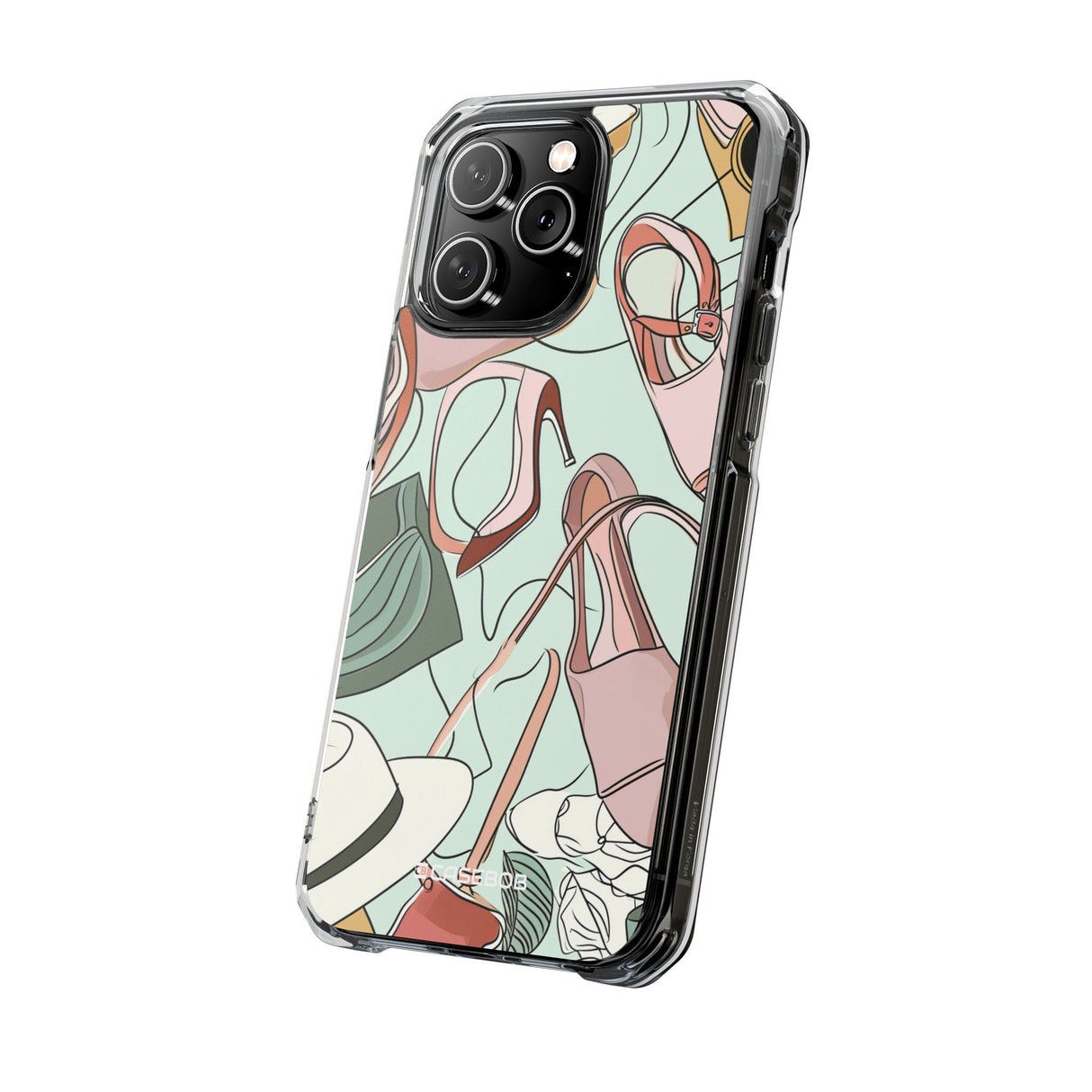 Pastel Elegance - Phone Case for iPhone (Clear Impact - Magnetic)