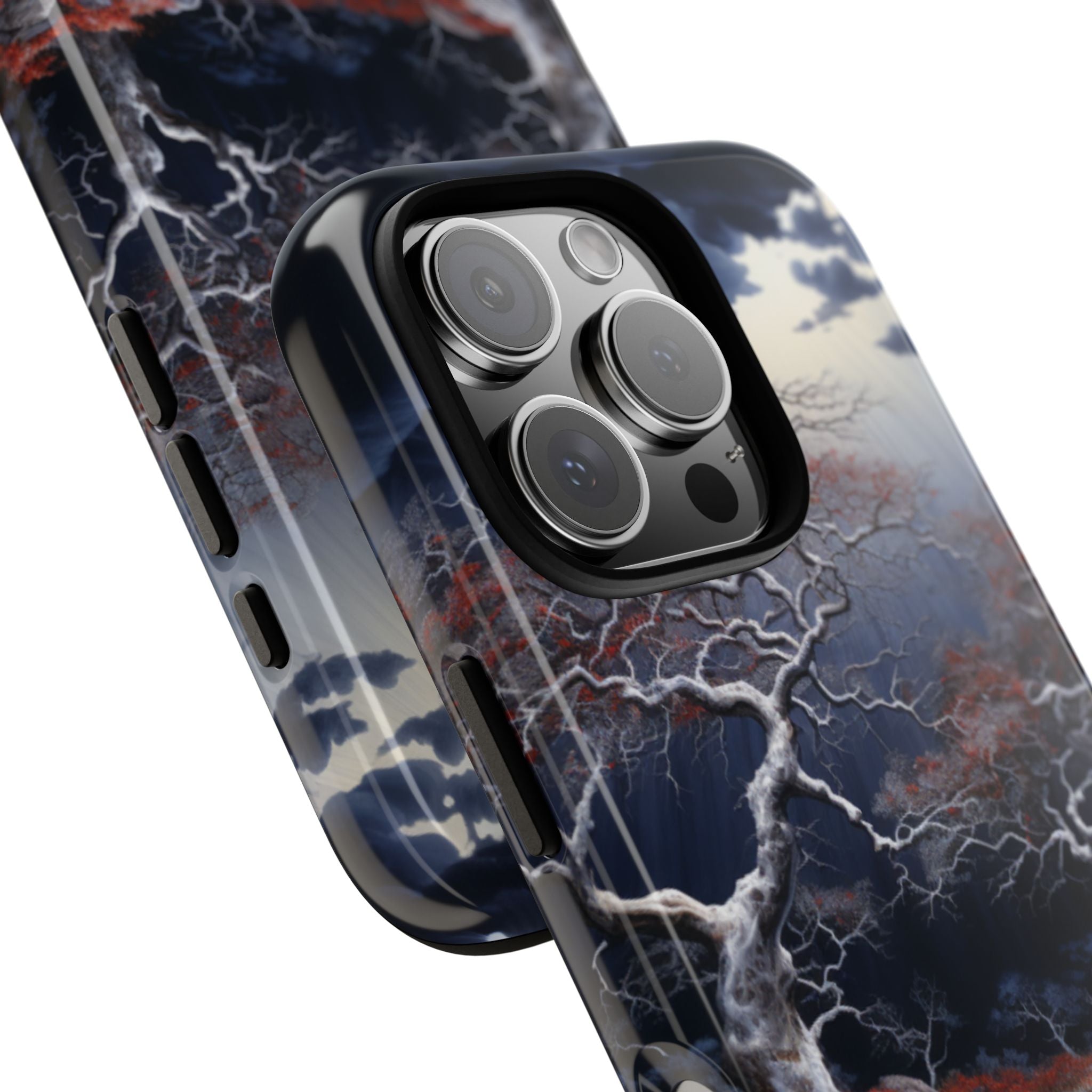 Sunlit Gnarled Forest - iPhone Case