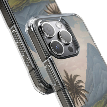 Serene Mountain Oasis iPhone Case - Impact