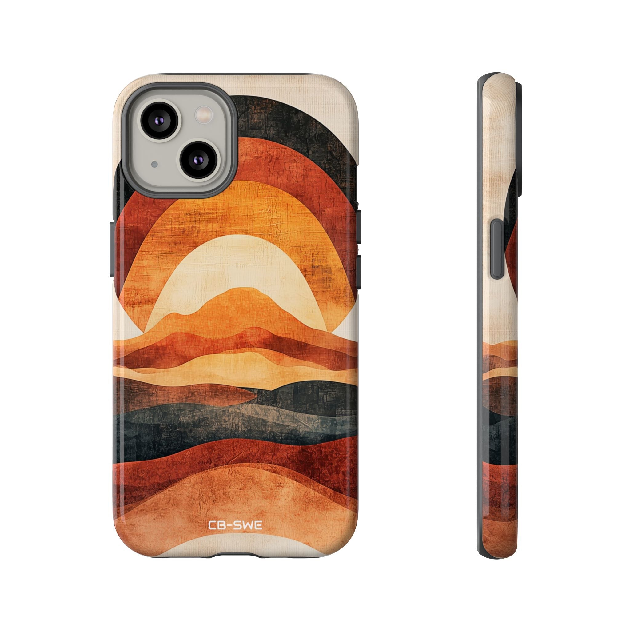 Sunrise Embraces Mountains - iPhone Case