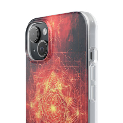Radiant Mandala iPhone 15 Plus Case - Soft