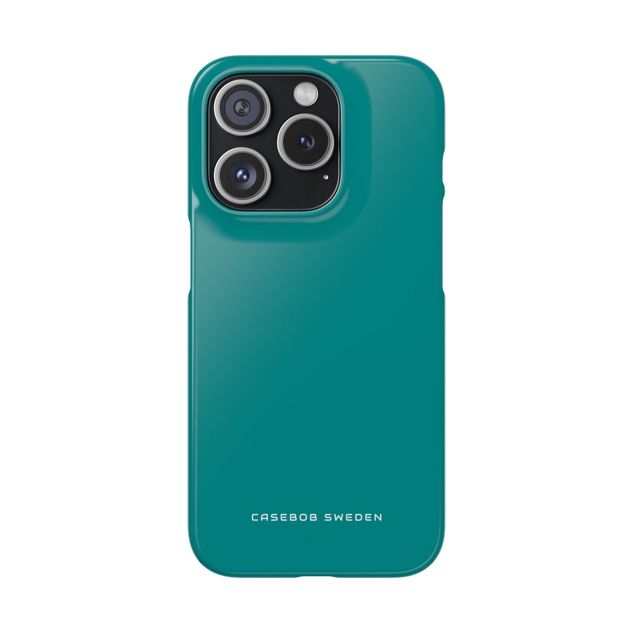 Dark Cyan iPhone 15 - Slim Phone Case