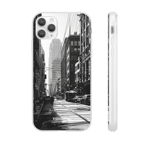 Noir Urban Serenity | Flexible Phone Case for iPhone