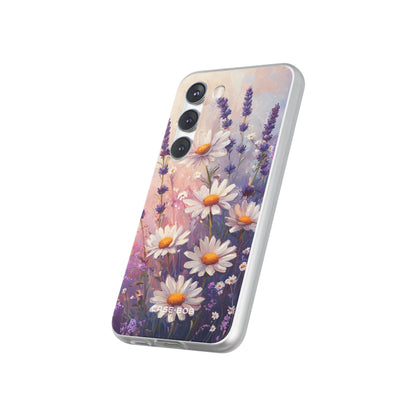 Daisy Lavender Bloom Samsung S23 Case - Soft