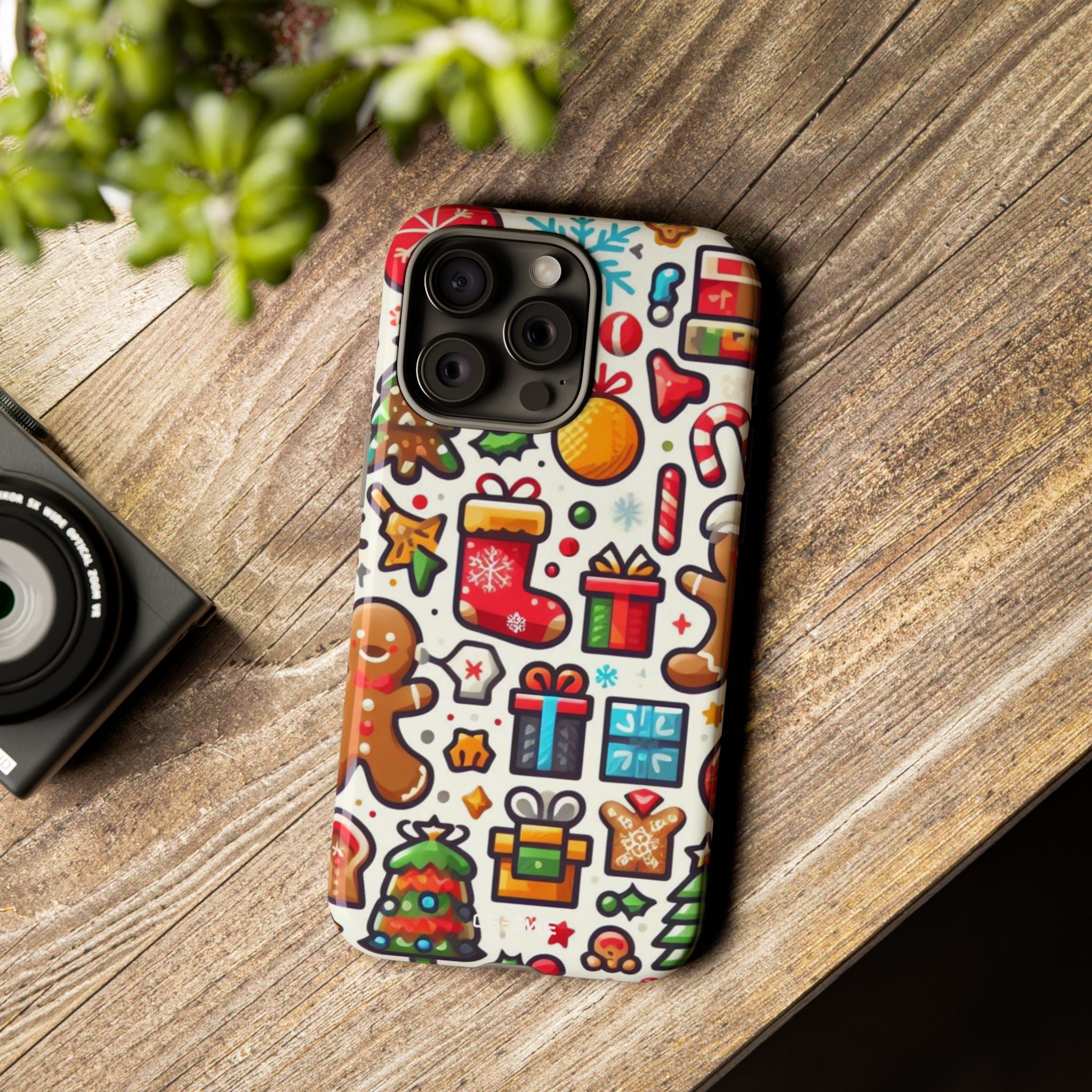 Holiday Icons Celebrate - iPhone Case