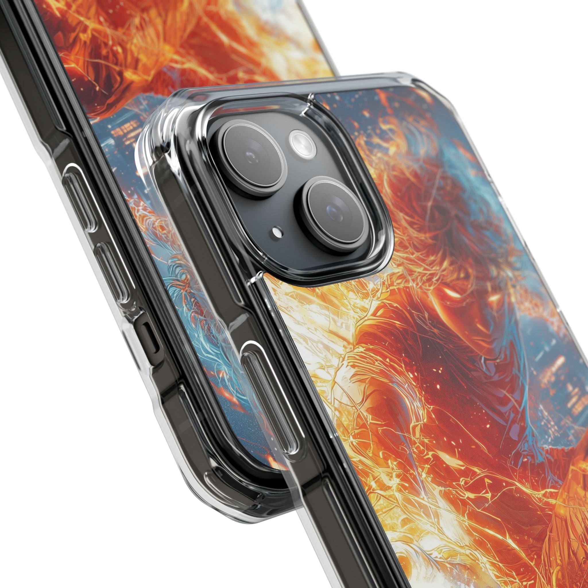 Flames Dance Wildly iPhone Case - Impact