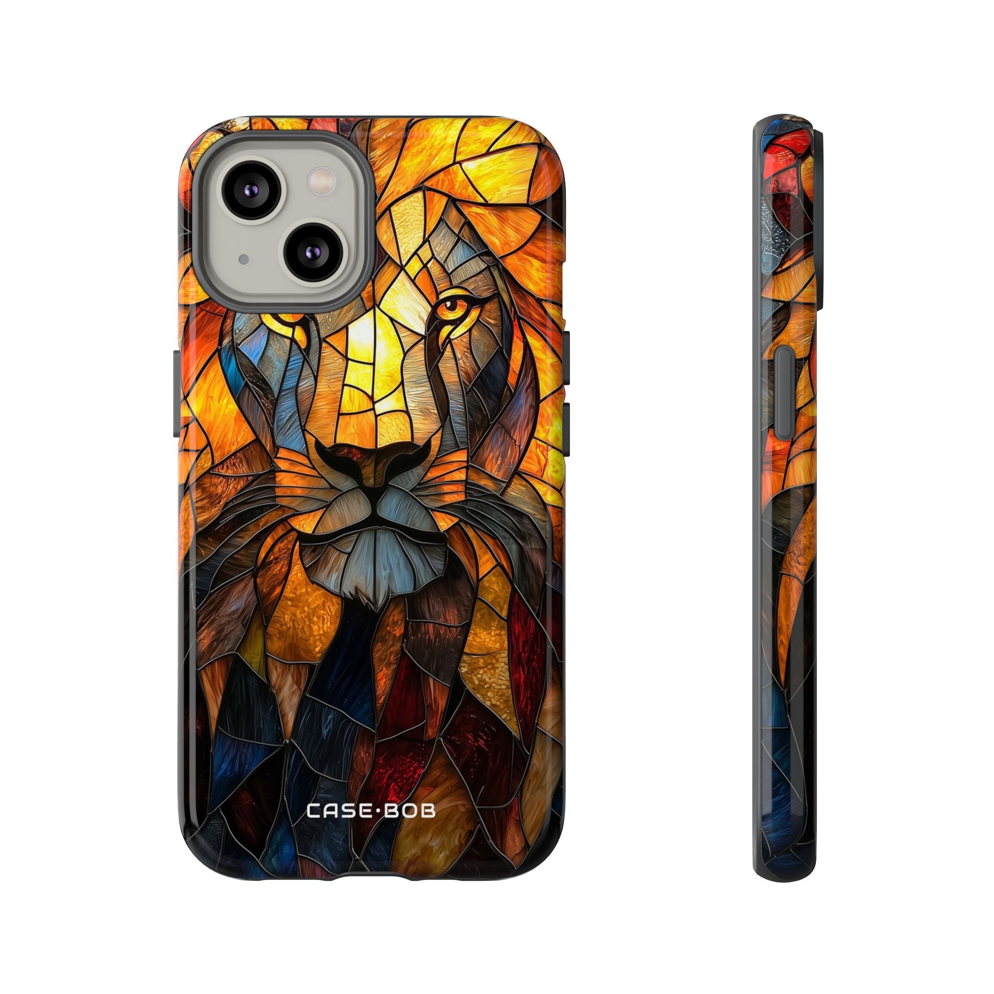 Lion Radiance iPhone 14 Case - Tough