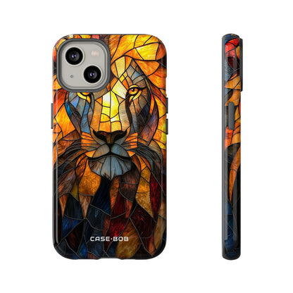 Lion Radiance iPhone 14 Case - Tough