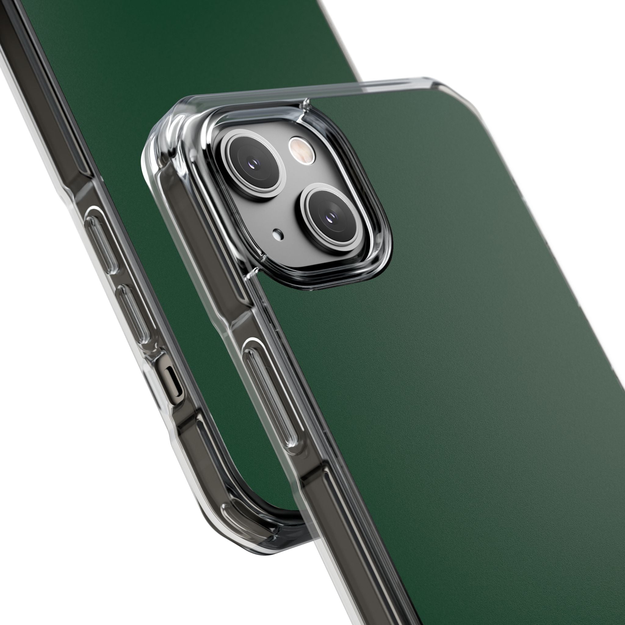 British Racing Green - Clear Impact Case for iPhone