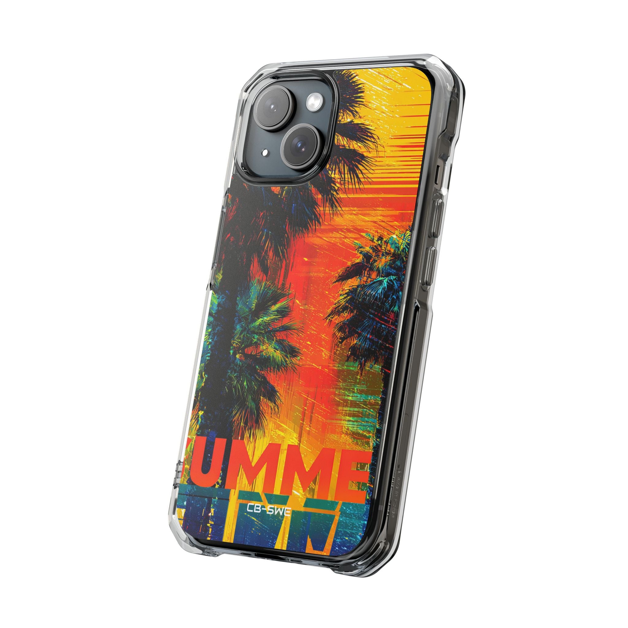 Summer Sunset Palms iPhone Case - Impact