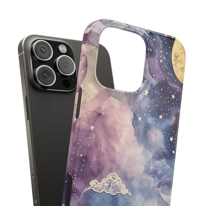 Dreamy Celestial Night - Slim iPhone 16 Phone Case