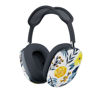 Yellow Blue Blossoms - AirPod Max Case