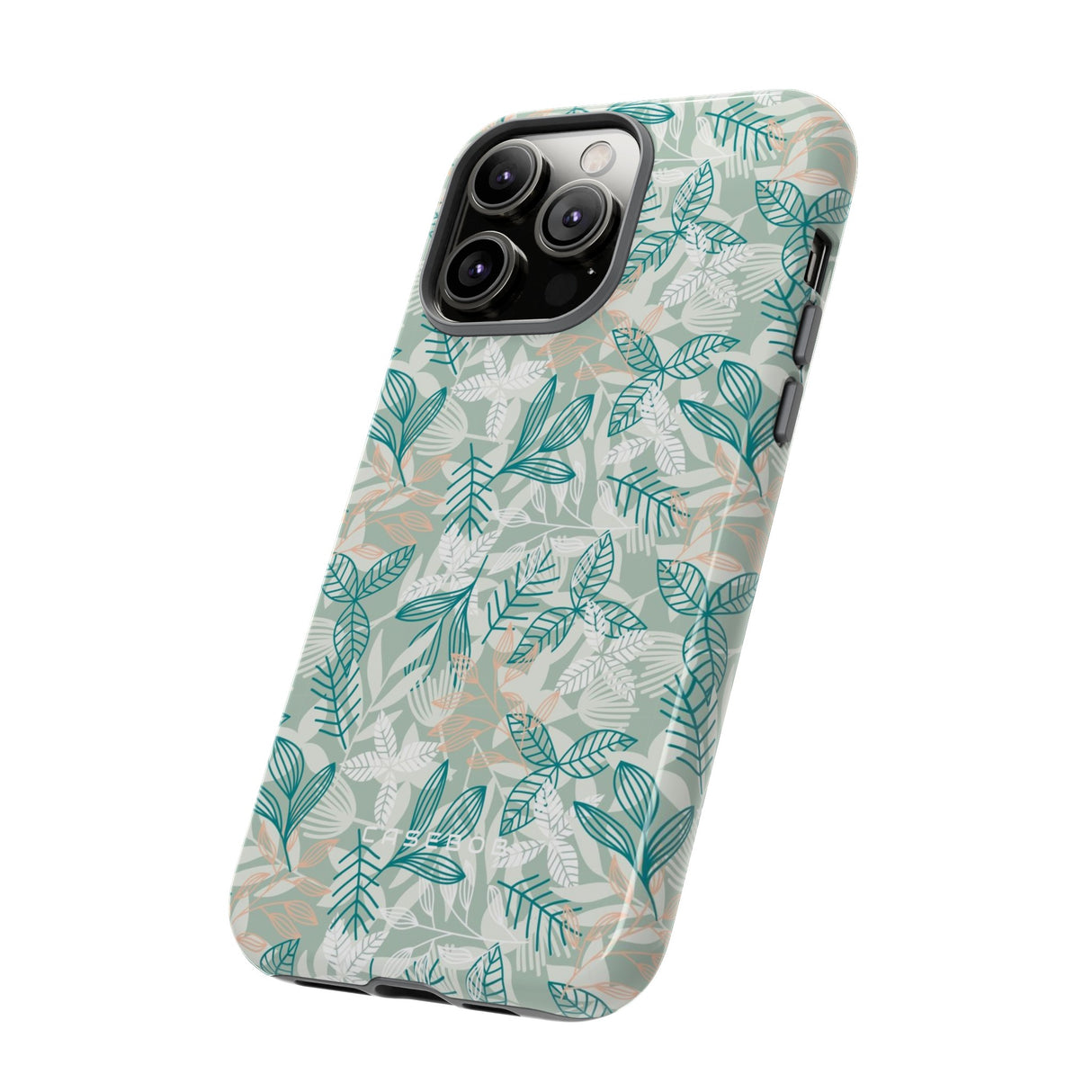 Light Green Leaf - Protective Phone Case