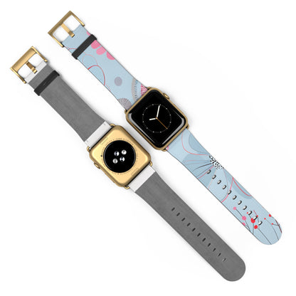Outlined Bloom Radiance - Watch Band